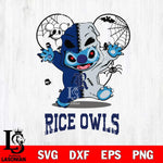 Rice Owls Stitch Horror Halloween 2 Svg Eps Dxf Png File, Digital Download, Instant Download