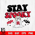 Rutgers Scarlet Knights Bluey Halloween Stay Spooky Svg Eps Dxf Png File, Digital Download, Instant Download