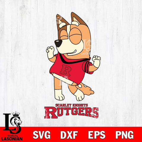 Rutgers Scarlet Knights Chilli Dance Sport Svg Eps Dxf Png File, Digital Download, Instant Download