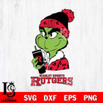 Rutgers Scarlet Knights Grinch Bougie Leopard Svg Eps Dxf Png File, Digital Download, Instant Download