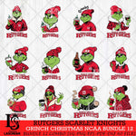 Rutgers Scarlet Knights Grinch Christmas NCAA Bundle 12 Svg Eps Dxf Png File,Cricut files, Digital Download, Instant Download