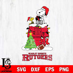 Rutgers Scarlet Knights Snoopy Sport 11 Svg Eps Dxf Png File, Digital Download