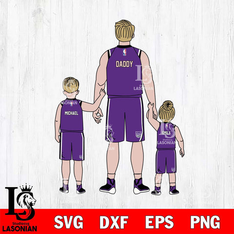 Sacramento Kings Best Dad Ever , NBA Basketball ,Father day Svg Eps Dxf Png File, Digital Download, Instant Download