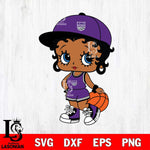 Sacramento Kings Betty Boop NBA 2 Svg Eps Dxf Png File, NBA svg, Digital Download, Instant Download