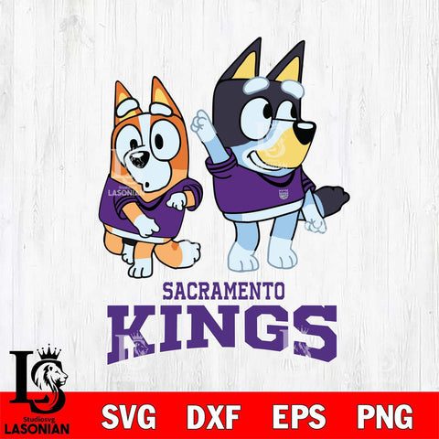 Sacramento Kings Bluey Chilli Mode Dance Svg Eps Dxf Png File, Digital Download, Instant Download