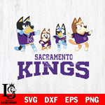 Sacramento Kings Bluey Dance Mode Squats Svg Eps Dxf Png File, Digital Download, Instant Download