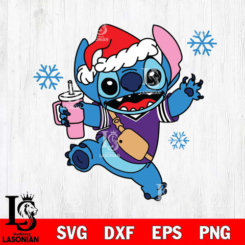 Sacramento Kings Christmas Stitch With Tumbler Svg Dxf Eps Png file, Digital download,Clipart, Cut Files Cricut , Silhouette