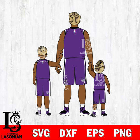 Sacramento Kings Father day , Best Dad Ever , NBA Basketball Svg Eps Dxf Png File, Digital Download, Instant Download