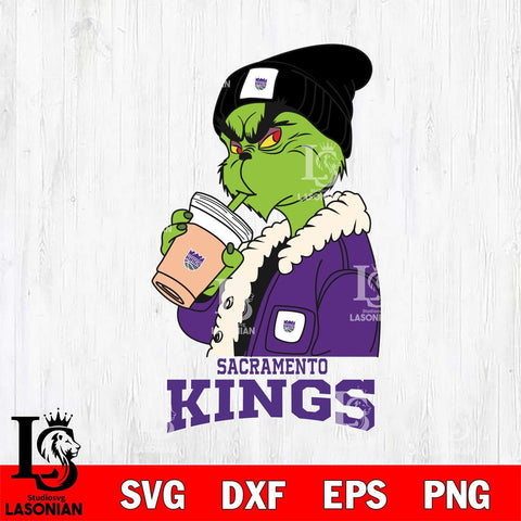 Sacramento Kings Grinch Bougie Football Svg Eps Dxf Png File, Digital Download, Instant Download