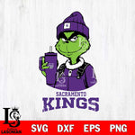 Sacramento Kings Grinch Football Christmas Cut Files Cricut, Svg Dxf Eps Png file , Silhouette