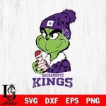 Sacramento Kings Grinch Tree Cake Svg Eps Dxf Png File, Digital Download, Instant Download