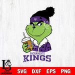 Sacramento Kings Grinch hat Svg Eps Dxf Png File, Digital Download, Instant Download