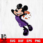 Sacramento Kings Mickey Minne 7 Nba Svg Eps Dxf Png File, NBA svg, Digital Download, Instant Download