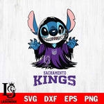 Sacramento Kings Stitch Ghost Svg Eps Dxf Png File, NBA svg, Digital Download, Instant Download