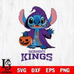 Sacramento Kings Stitch Horror Svg Eps Dxf Png File, NBA svg, Digital Download, Instant Download