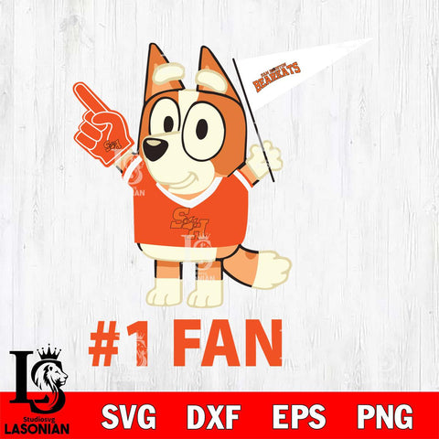 Sam Houston Bearkats Bingo 1# Fan Svg Eps Dxf Png File,NCAA Svg Files,Bluey svg ,Digital Download ,Instant Download, Cricut File