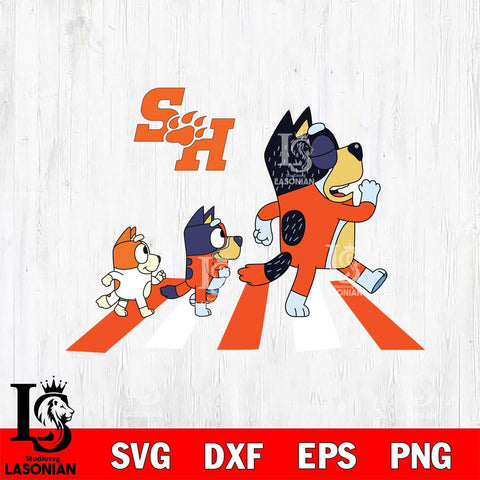 Sam Houston Bearkats Bluey 6 Svg Eps Dxf Png File, Digital Download, Instant Download