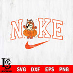 Sam Houston Bearkats Bluey Halloween Nike NCAA Svg Eps Dxf Png File, Digital Download, Instant Download