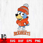 Sam Houston Bearkats Bluey Hoodie Sport Svg Eps Dxf Png File, Digital Download ,Instant Download, Cricut File