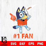 Sam Houston Bearkats Bluey #1 Fan Svg Eps Dxf Png File,NCAA Svg Files,Bluey svg ,Digital Download ,Instant Download, Cricut File