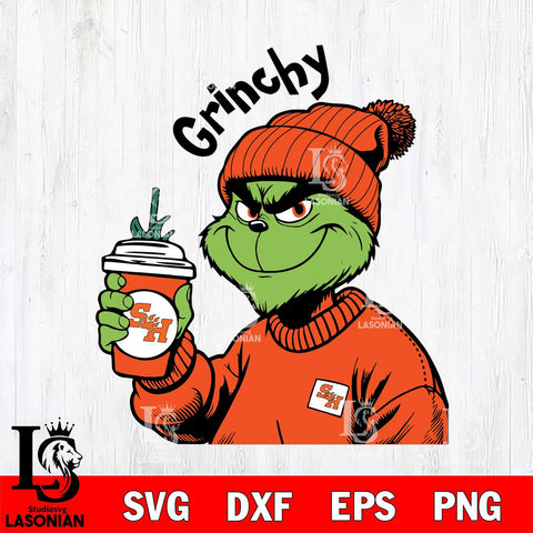 Sam Houston Bearkats Boujee Grinch 10 Svg Eps Dxf Png File, Digital Download, Instant Download