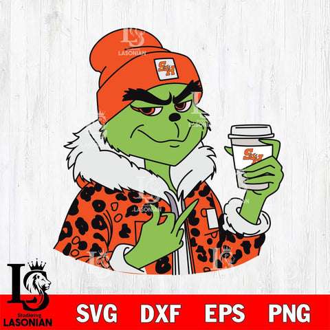 Sam Houston Bearkats Boujee Grinch 7 Svg Eps Dxf Png File, Digital Download, Instant Download