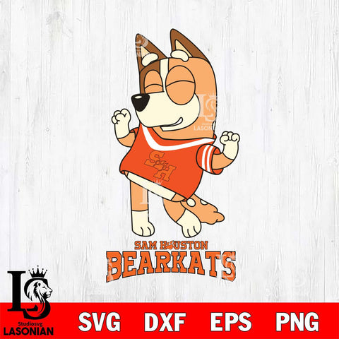 Sam Houston Bearkats Chilli Dance Sport Svg Eps Dxf Png File, Digital Download, Instant Download