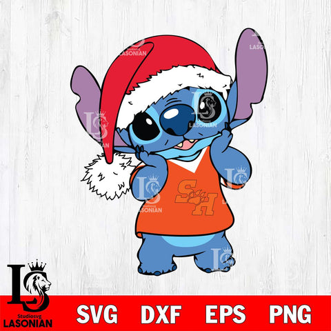 Sam Houston Bearkats Cute Stitch Christmas Svg Eps Dxf Png File, Digital Download, Instant Download