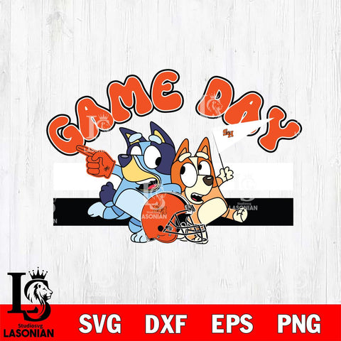 Sam Houston Bearkats Game Day Bluey Svg Eps Dxf Png File, Digital Download, Instant Download