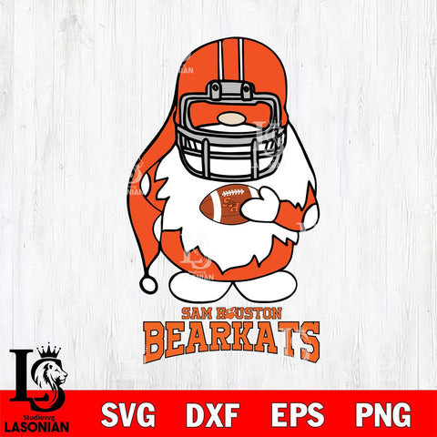 Sam Houston Bearkats Gnomes Christmas Svg Eps Dxf Png File, Digital Download, Instant Download