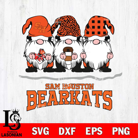 Sam Houston Bearkats Gnomes Coffee Svg Eps Dxf Png File, Digital Download, Instant Download