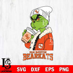 Sam Houston Bearkats Grinch Bougie Football Svg Eps Dxf Png File, Digital Download, Instant Download