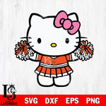 Sam Houston Bearkats Hello Kitty Cheerleader 9 Svg Eps Dxf Png File, Digital Download, Instant Download