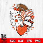 Sam Houston Bearkats Hello Kitty NCAA 2 Svg Eps Dxf Png File, Digital Download, Instant Download