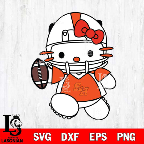 Sam Houston Bearkats Hello Kitty sport 11 Svg Eps Dxf Png File, NCAA svg, Digital Download, Instant Download