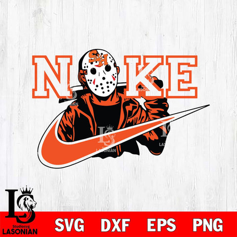 Sam Houston Bearkats Jason Voorhees Nike Svg Eps Dxf Png File, Digital Download, Instant Download