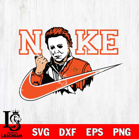 Sam Houston Bearkats Michael Myers Nike Svg Eps Dxf Png File, Digital Download, Instant Download