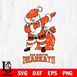 Sam Houston Bearkats Santa Claus Ugly Svg dxf eps png pdf file,NCAA svg,Digital Download,Cricut file