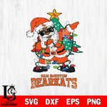 Sam Houston Bearkats Santa Claus Ugly Christmas Svg dxf eps png pdf file,NCAA svg,Digital Download,Cricut file