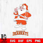 Sam Houston Bearkats Santa claus Svg dxf eps png pdf file,NCAA svg,Digital Download,Cricut file