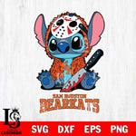 Sam Houston Bearkats Stitch Jason Voorhees Svg Eps Dxf Png File, NCAA svg, Digital Download, Instant Download