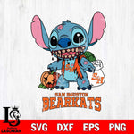 Sam Houston Bearkats Stitch Zombie Svg Eps Dxf Png File, NCAA svg, Digital Download, Instant Download