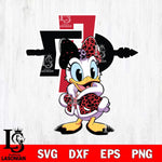 San Diego State Aztecs Fancy Daisy Duck Disney Svg Eps Dxf Png File, Digital Download, Instant Download