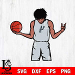 San Antonio Spurs Boy Basketball Svg Eps Dxf Png File, Digital Download, Instant Download