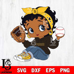 San Diego Padres Betty Boop MLB Svg Eps Dxf Png File, MLB svg, Digital Download, Instant Download