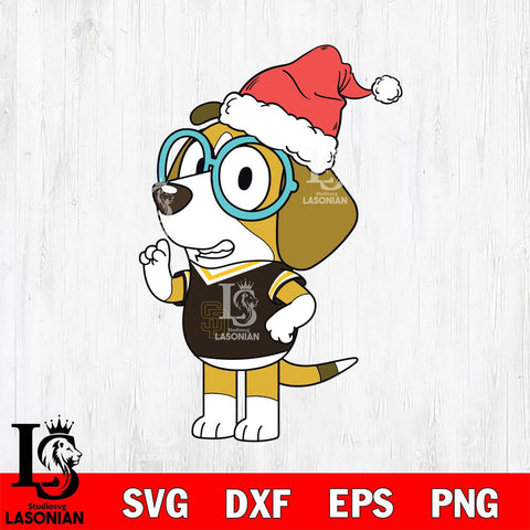 San Diego Padres Bluey Honey Christmas Svg Eps Dxf Png File, Digital Download, Instant Download