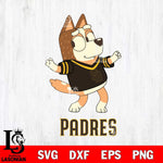 San Diego Padres Chilli Dance Svg Eps Dxf Png File, Digital Download, Instant Download