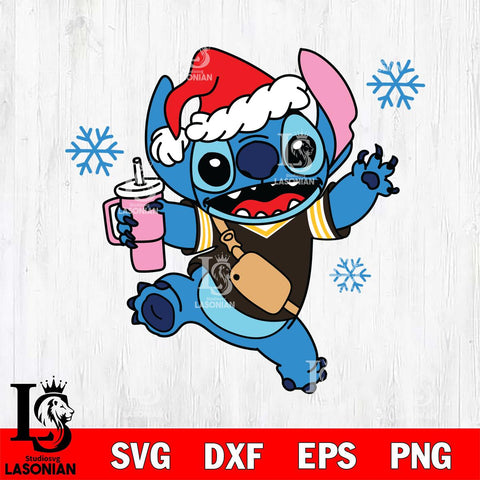 San Diego Padres Christmas Stitch With Tumbler SVG DXF EPS PNG file, Cut file cricut, Instant Download