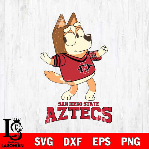 San Diego State Aztecs Chilli Dance Svg Eps Dxf Png File, Digital Download, Instant Download