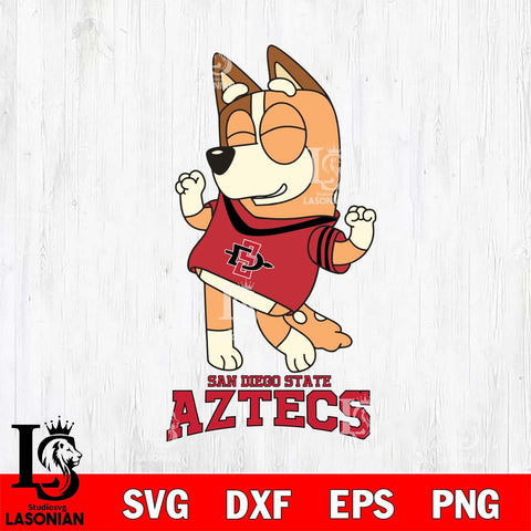 San Diego State Aztecs Chilli Dance Sport Svg Eps Dxf Png File, Digital Download, Instant Download